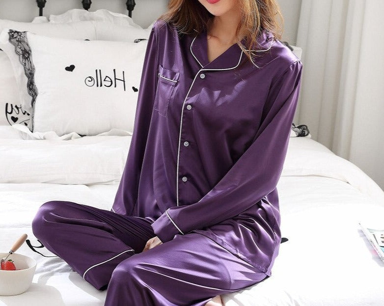 Silk NightDress for Women - Simple Elegance